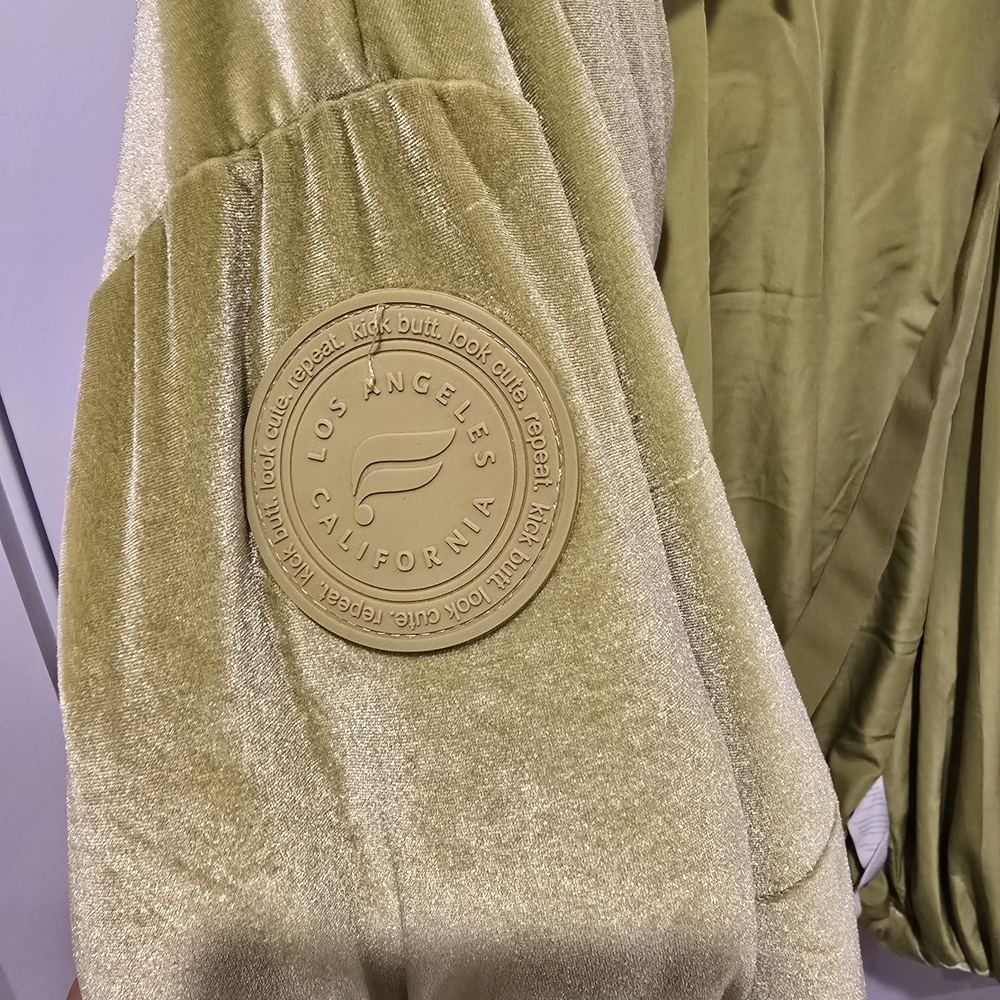 Fabletics Lime Green Puffer Jacket - image 8